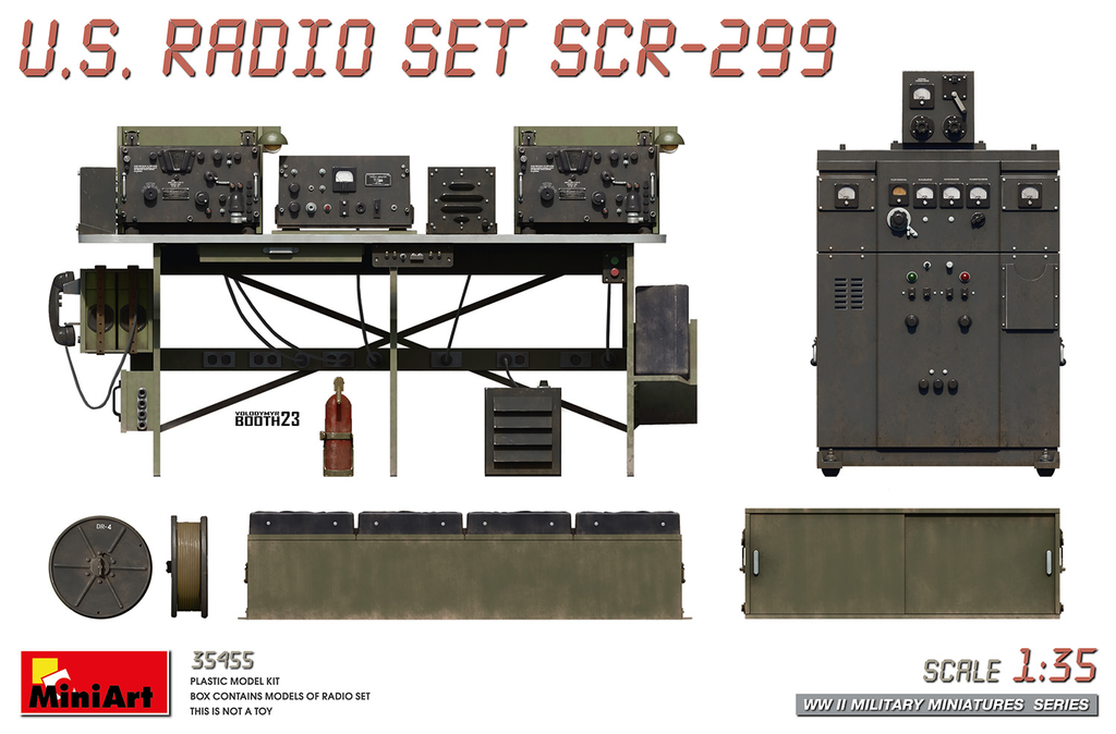 Miniart : US Radio Set SCR-299