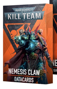 Kill Team : Nemesis Claw - Cartes Techniques [FR] │ Warhammer 40,000