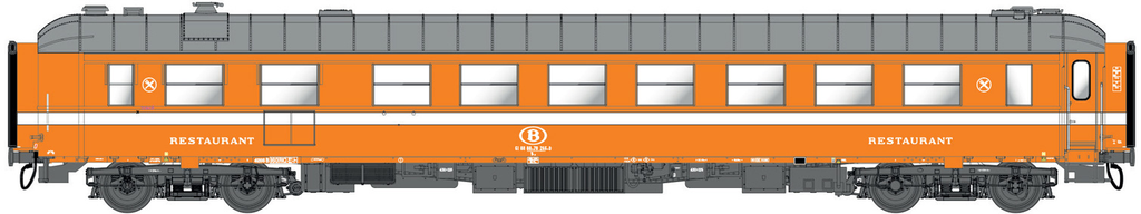 Lsmodels : Voiture-restaurant Breda Wr C1 SNCB-NMBS