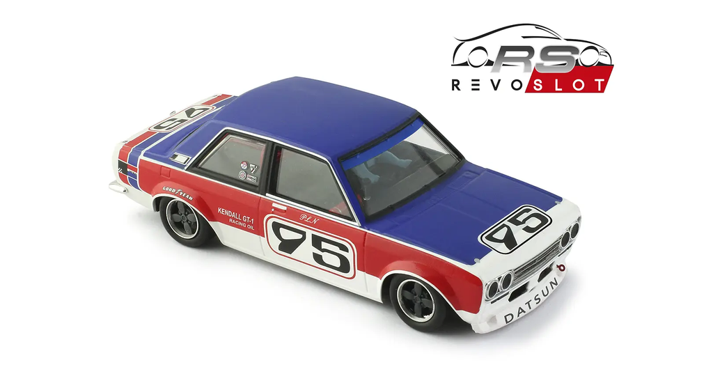 Revoslot : Datsun 510 n°95 SCCA Paul Newman 1974