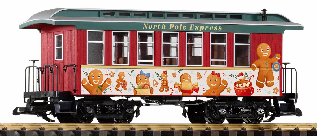 Piko : Voiture North Pole Express Wood Christmas 2024