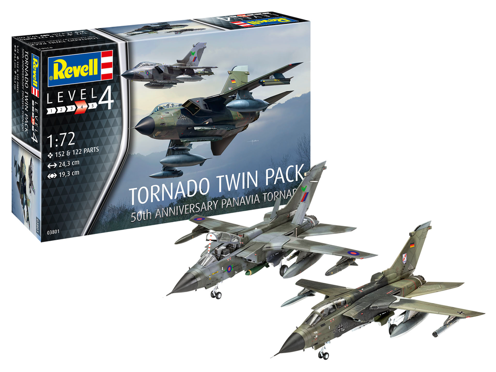 Revell : Tornado Twin Pack 50Th Anniversaire Panavia Tornado