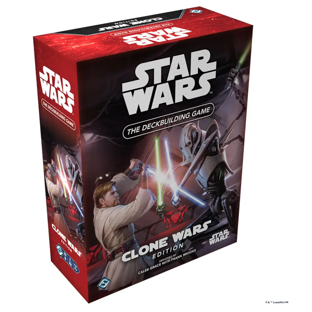 Fantasy Flight Game : Star Wars "The Deck Building - Clone Wars Edition" 