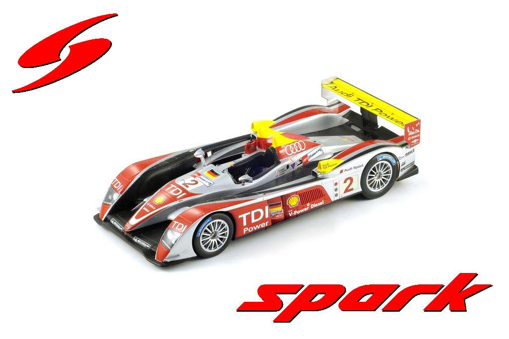 Spark : Audi R10 TDI │No.2 Winner 24H Le Mans 2008 - A.McNish - R.Capello - T.Kristensen