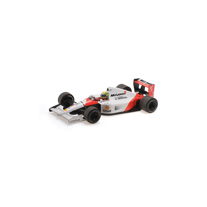 Minichamps : McLaren Honda MP4/6 Dirty version Ayrton Senna F1 │ World Champion - 1991