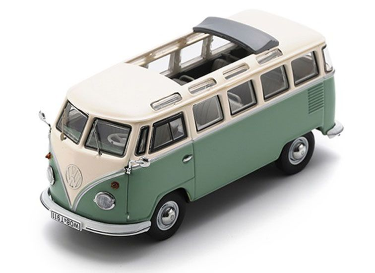 Schuco : Volkswagen T1b Samba │ Vert 