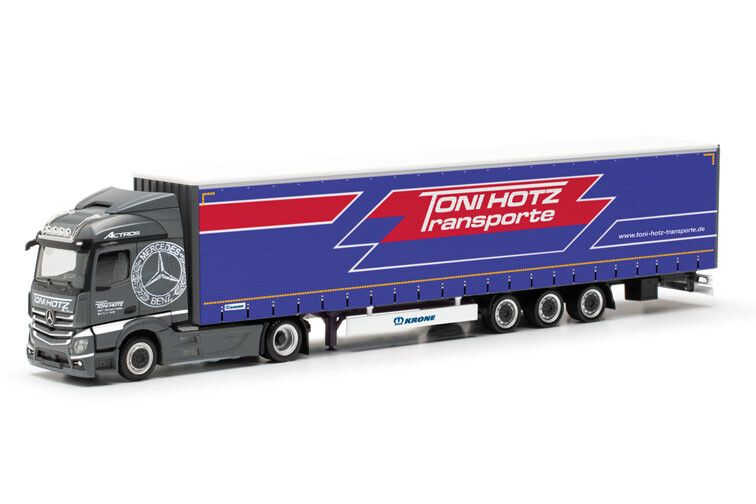 Herpa : Mercedes Benz Actros S. 2.3 15m Lowliner-Sz. Toni Hotz