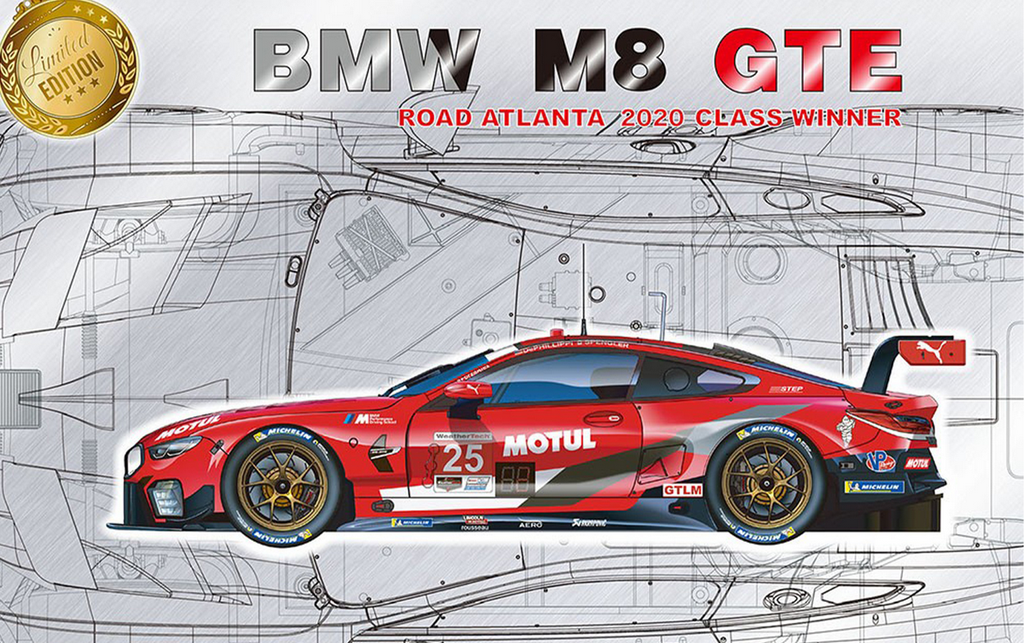 Nunu : BMW M8 GTE 2020 Road Atlanta Class Winner 