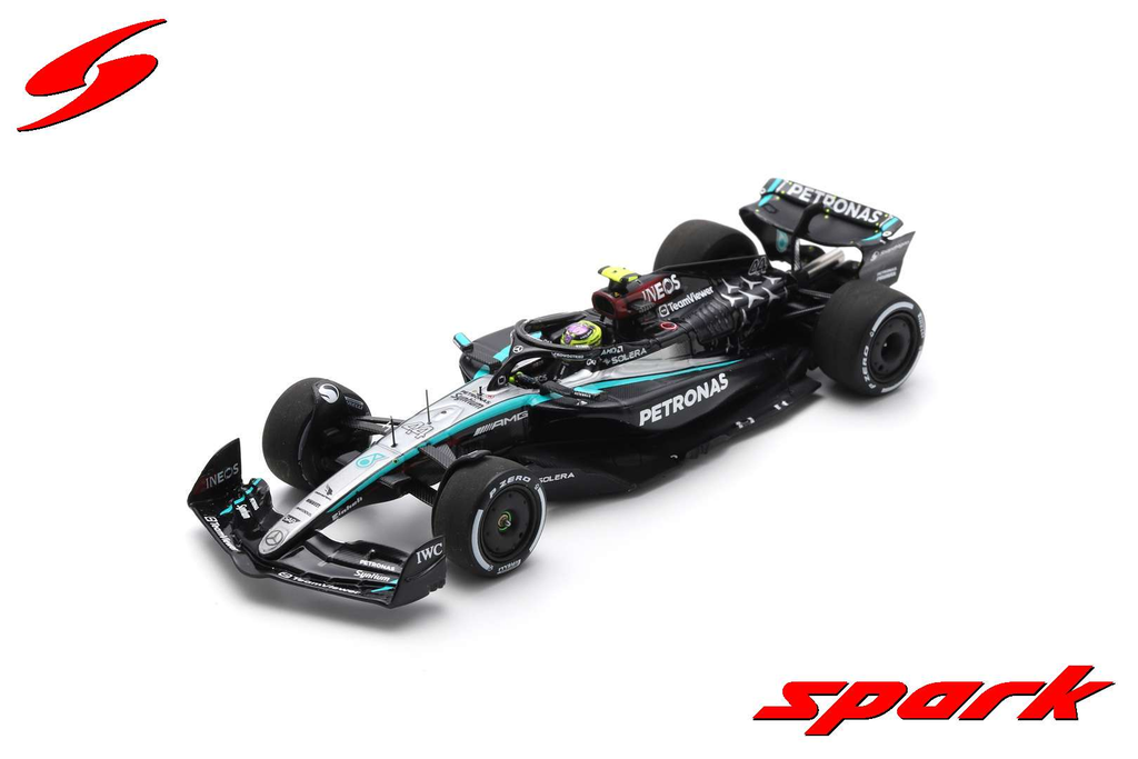 Spark : Mercedes-AMG PETRONAS Formula One Team │ No.44 F1 W15 E Performance Bahrain GP 2024 Lewis Hamilton