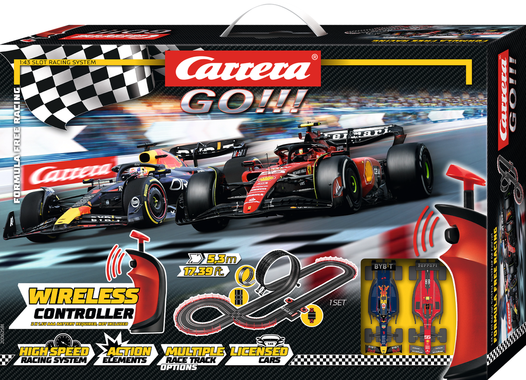 Carrera GO : Circuit F1 Sans FIl Ferrari-Redbull