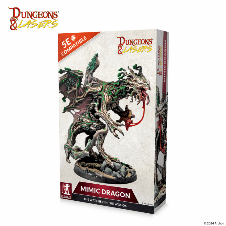 Dungeons & Lasers : Mimic Dragon │ Dungeons & Dragons 5E Compatible