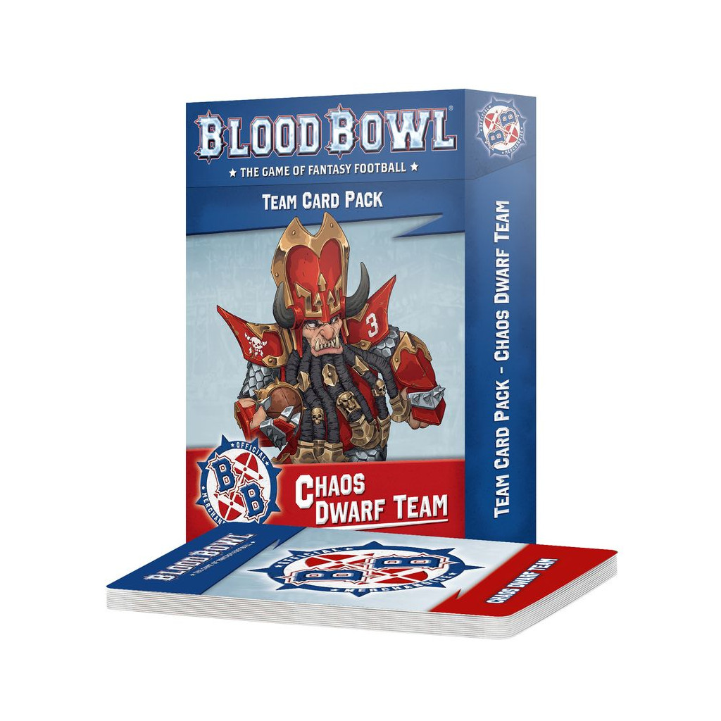 Blood Bowl : Chaos Dwarf Team Cards