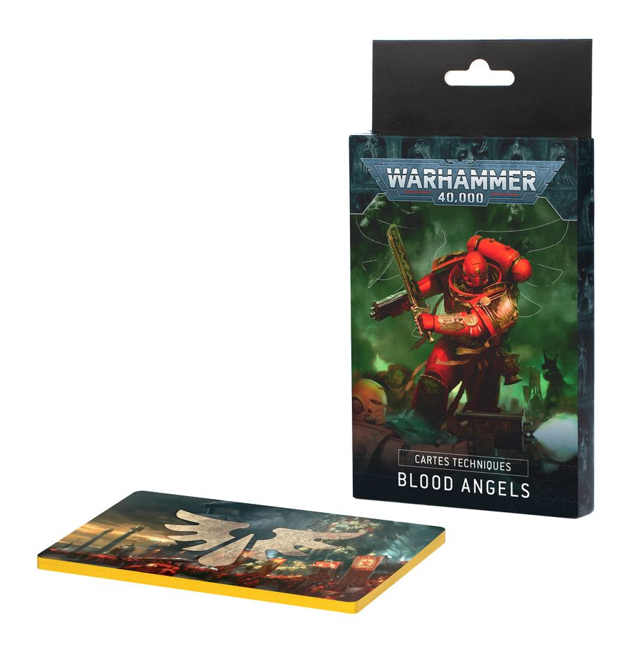  CARTES TECHNIQUES: BLOOD ANGELS FRANCAIS