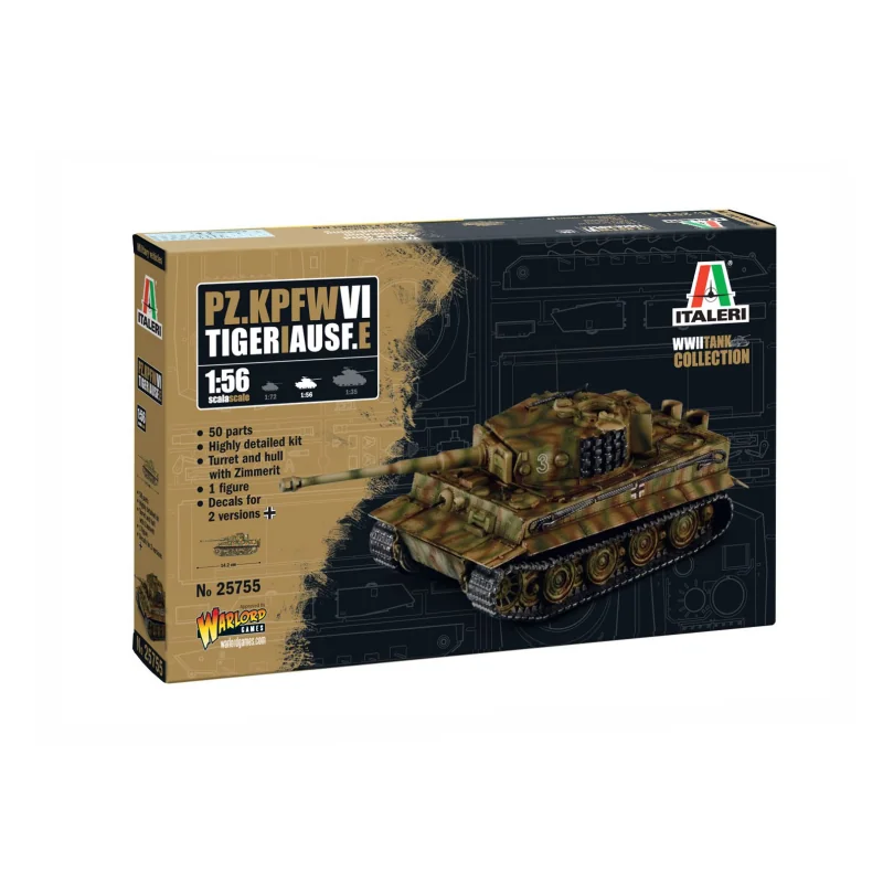 Italeri : Pz.KPFW .VI Tiger I Ausf.E