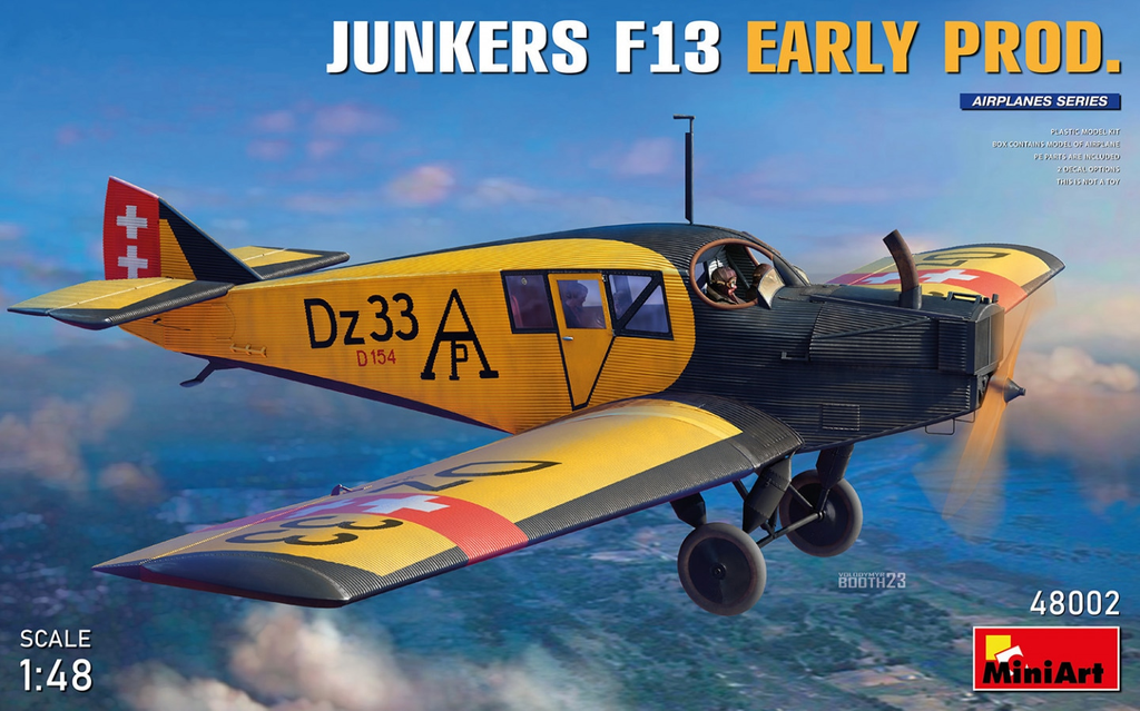 MiniArt : Junkers F13. Early Prod. 