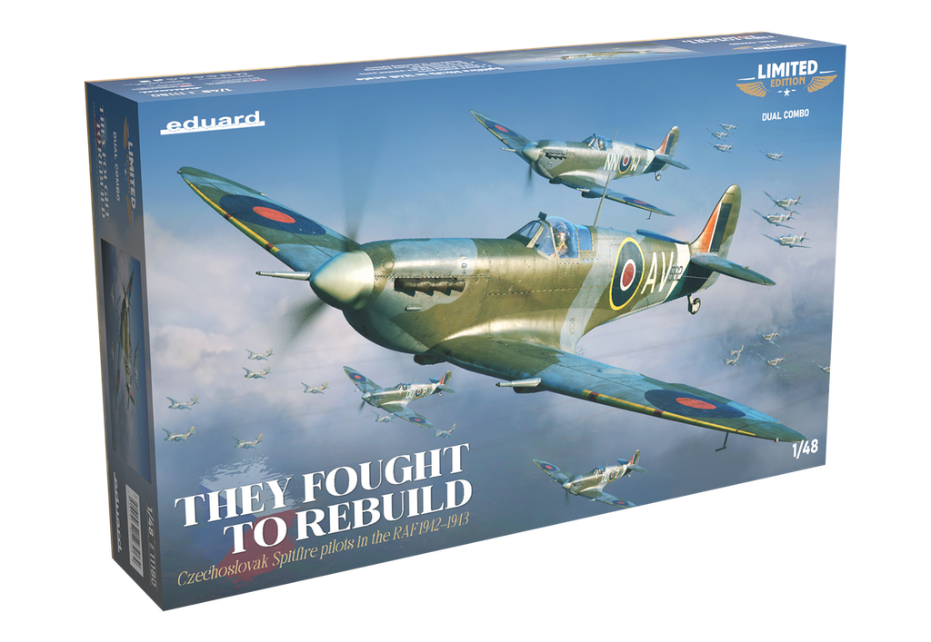 Eduard : They Fought To Rebuild Dual Combo - The Limited Edition │ Czech Spitfire pilots in the RAF 1942-43 