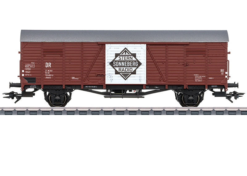 Marklin : Wagon Gbkl 238 Boxcar "Stern Sonneberg Radio"