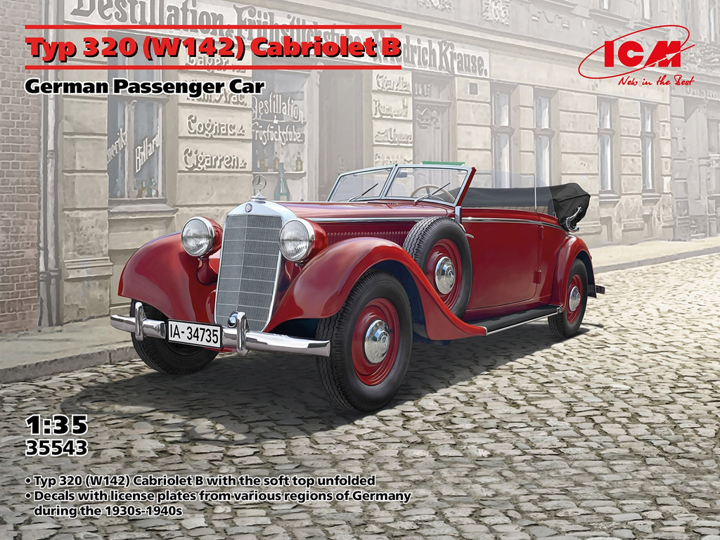 ICM : Typ 320 (W142) Cabriolet B 