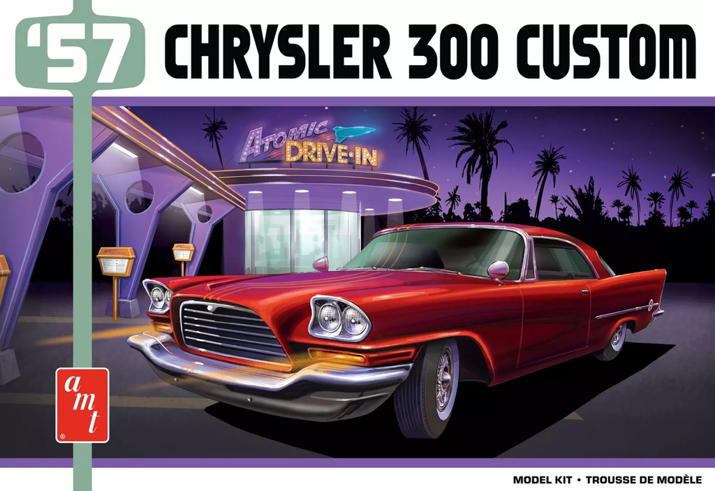 AMT : Crysler 300 Custom │ 1957