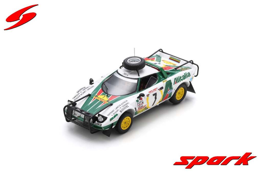 Spark : Lancia Stratos HF │ No.7 3rd Safari Rally 1977 S. Munari - P. Sodano