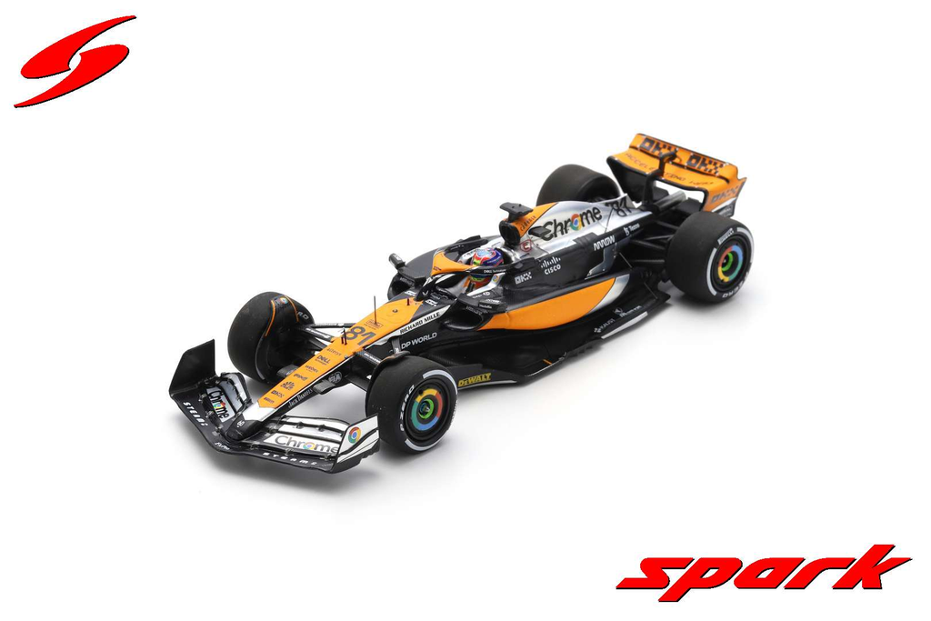 Spark : McLaren MCL60 │ No.81 McLaren 4th British GP 2023 Oscar Piastri