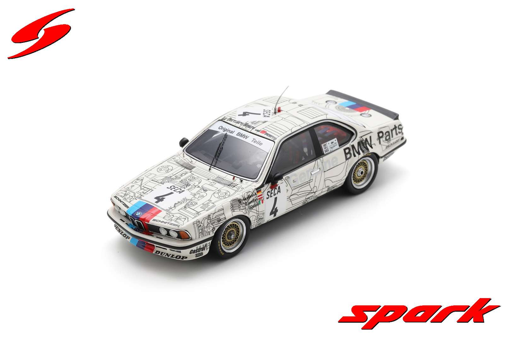 Spark : BMW 635 Csi No.4 │2nd 24H Spa 1983 M. Winkelhock - D. Quester - C. Rossi