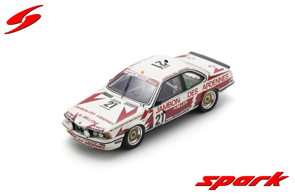 Spark : BMW 635 Csi │ No.21 24H Spa 1985 W. Brun - Th. Boutsen - H. Grohs