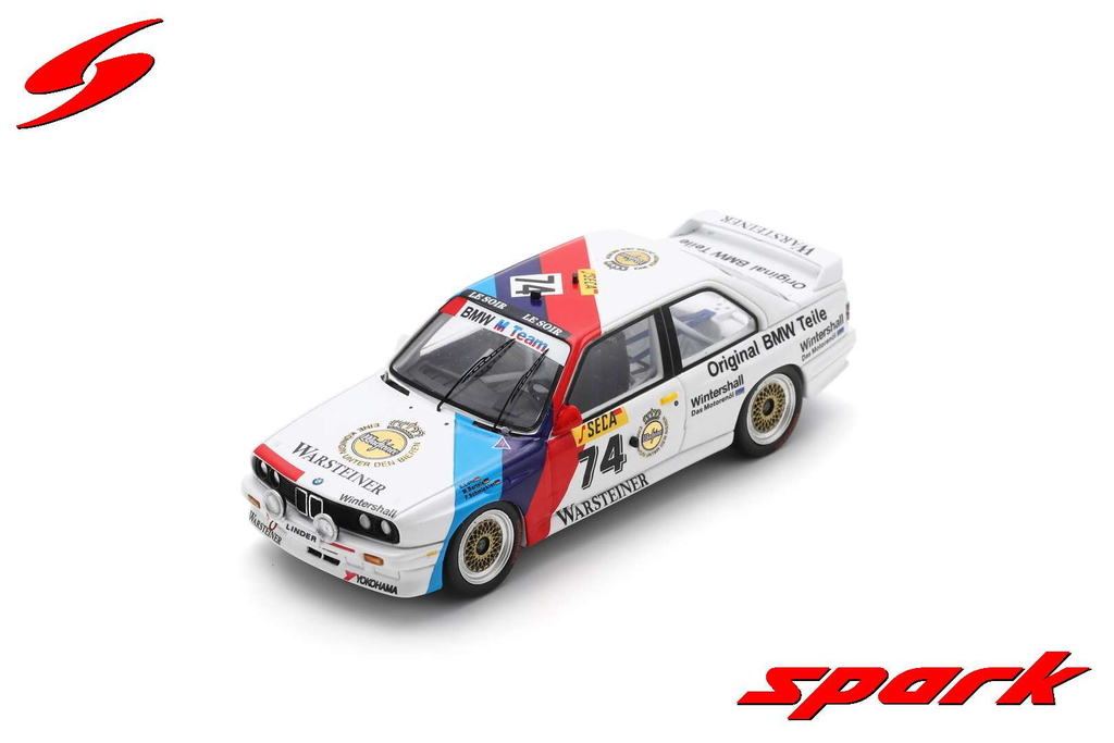 Spark : BMW E30 M3 │ No.74 7th 24H Spa ETCC 1988 E. Lohr - F. Schmickler - M. Bartels