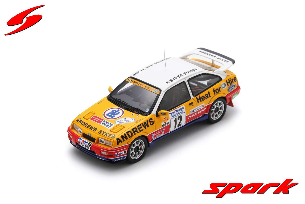 Spark : Ford Sierra RS Cosworth │ No.12 Winner Manx International Rally 1989 R. Brookes – N. Wilson