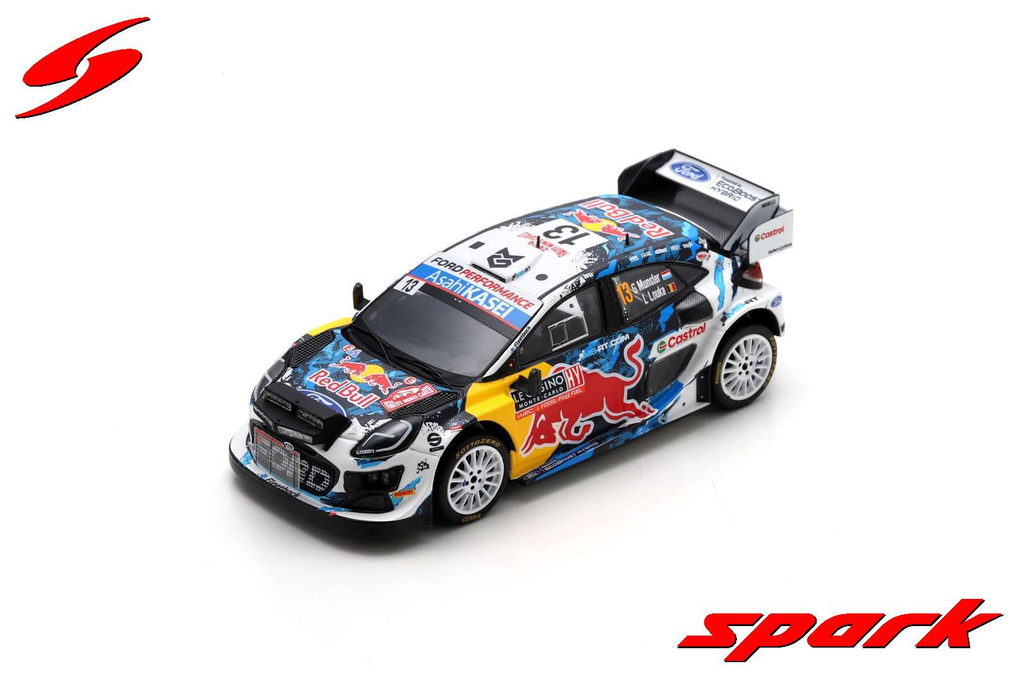 Spark : Ford Puma Rally1 │ No.13 M-SPORT Ford World Rally Team Rally Monte Carlo 2024 G. Munster - L. Louka