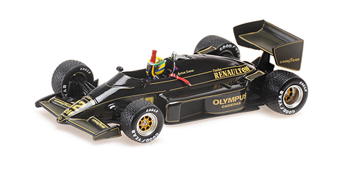 Minichamps : Lotus Renault 97T │ Ayrton Senna GP Portugal 1985 - 1st Career  Win 