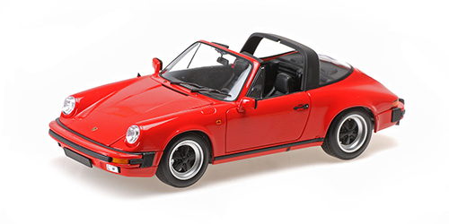 Minichamps : Porsche 911 Carrera Targa 3.2 │ 1983 - Rouge