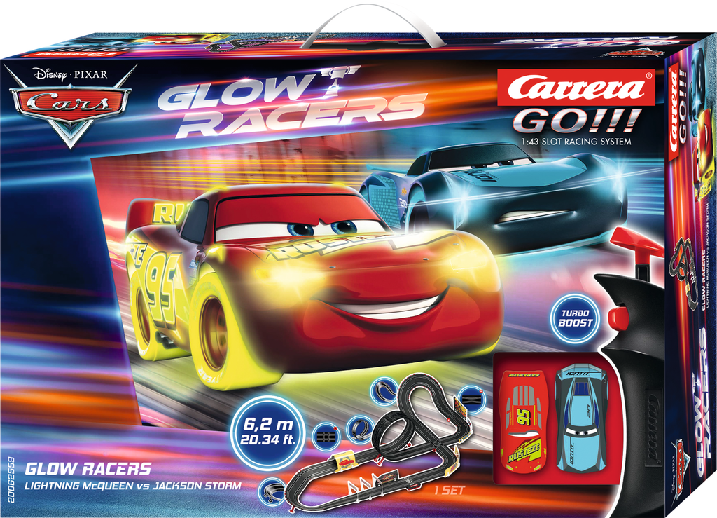 Carrera GO : Disney· Pixar Cars │ Course de nuit