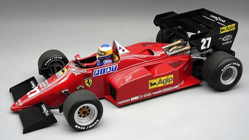 Tecnomodel : Ferrari 126 C4-M2 │ No.27 GP Europe 1984 - Michele Alboreto