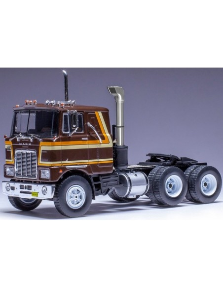 Ixo models : Mack Serie F │ 1977 - Brun 