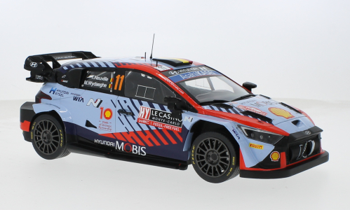 Ixo Models : Hyundai 720 N Rally │ No.11 Winner Rallye Monte Carlo 2024  T.Neuville - M.Wydaeghe