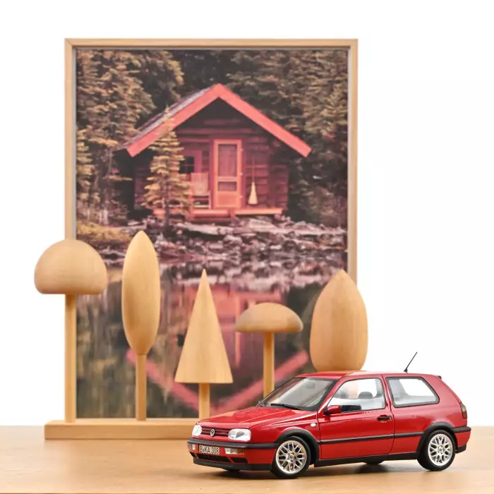 Norev : Volkswagen Golf GTI │20th Years anniversary Edition - 1996 Rouge 