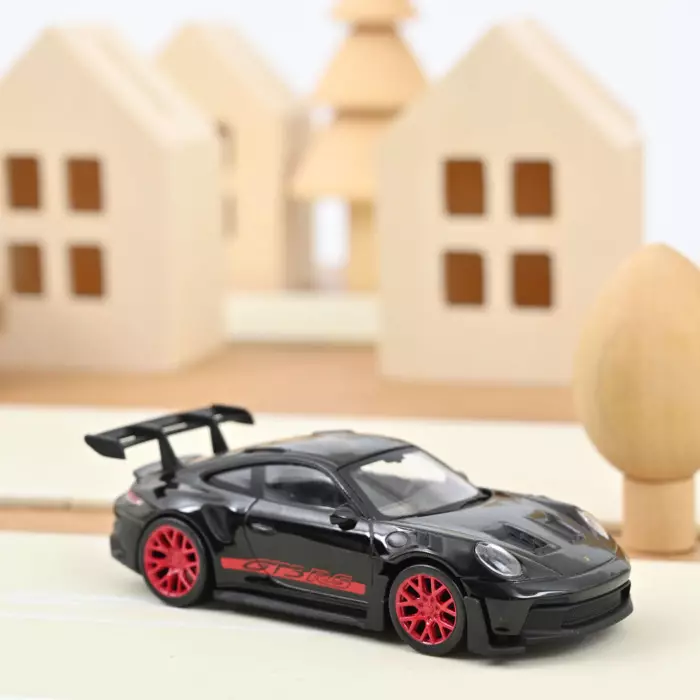 Norev : Porsche 911 GT3 RS 2022 Noir et Rouge Jet-car 