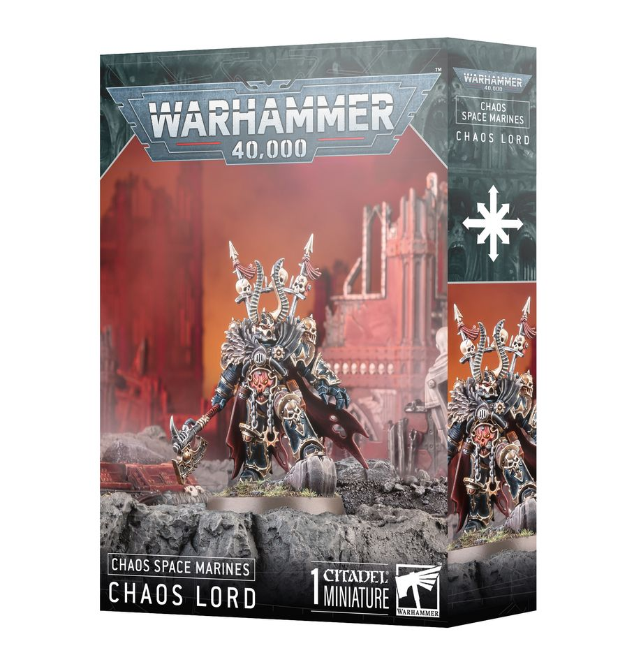 Chaos Space Marines : Chaos Lord │ Warhammer 40.000