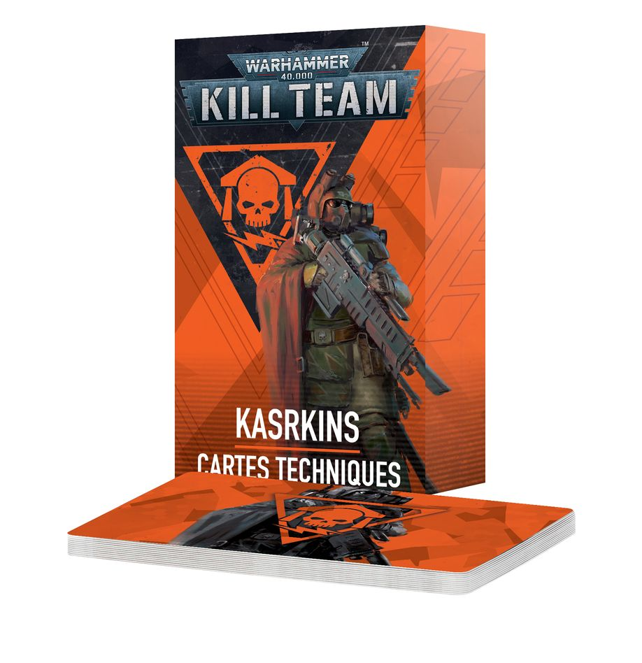 Kill Team : Kasrekin - Cartes Techniques │ Warhammer 40.000