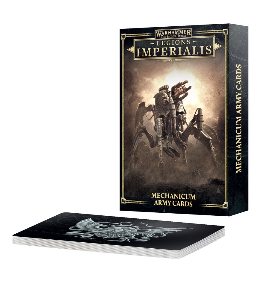 Legions Imperialis : Mechanicum Army Cards │ Warhammer The Horus Heresy