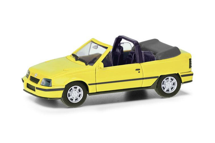 Herpa : Opel Kadett E Gsi Cabriolet │ Jaune 