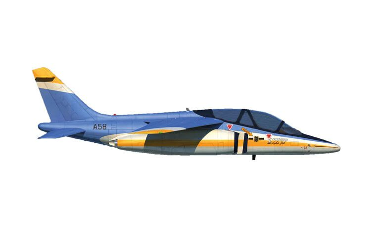 Herpa : Lockheed Alpha Jet U.S. Navy VTX-TS Competition 