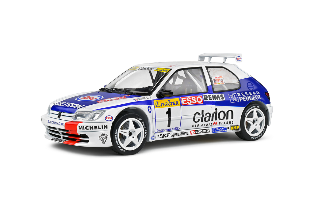 Solido : Peugeot 306 Maxi │ No.1 Monte Carlo 1996 - F.Delecour/ M.Sauvage 