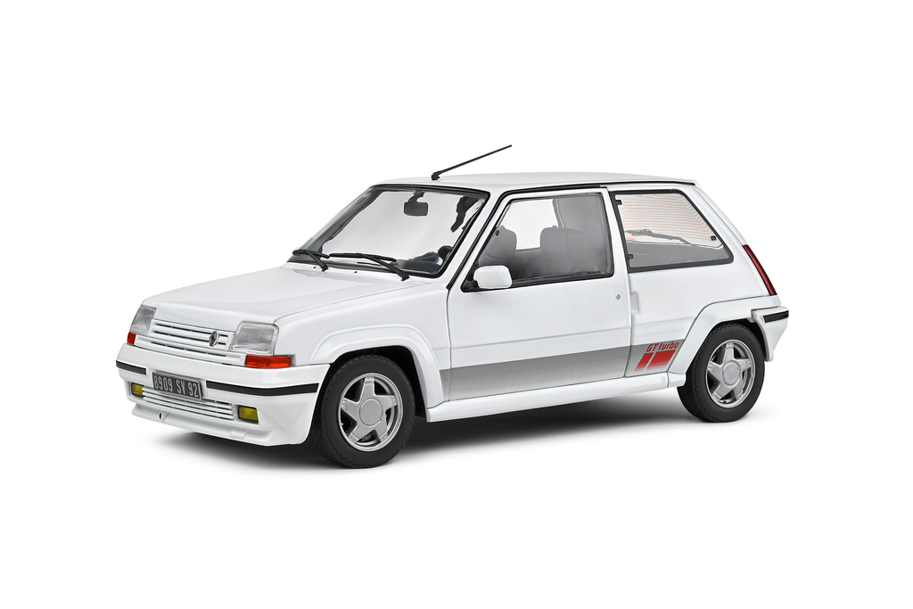 Solido : Renault 5 GT Turbo Mk2 │ 1989 - Blanc