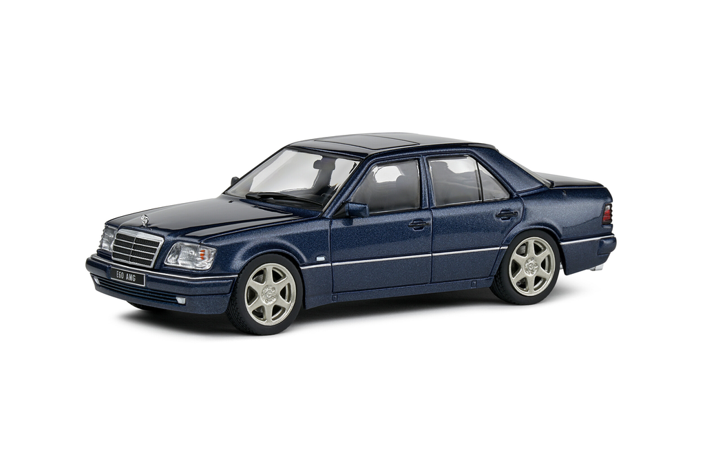 Solido : Mercedes-Benz W124 E60 AMG │ Bleu - 1994