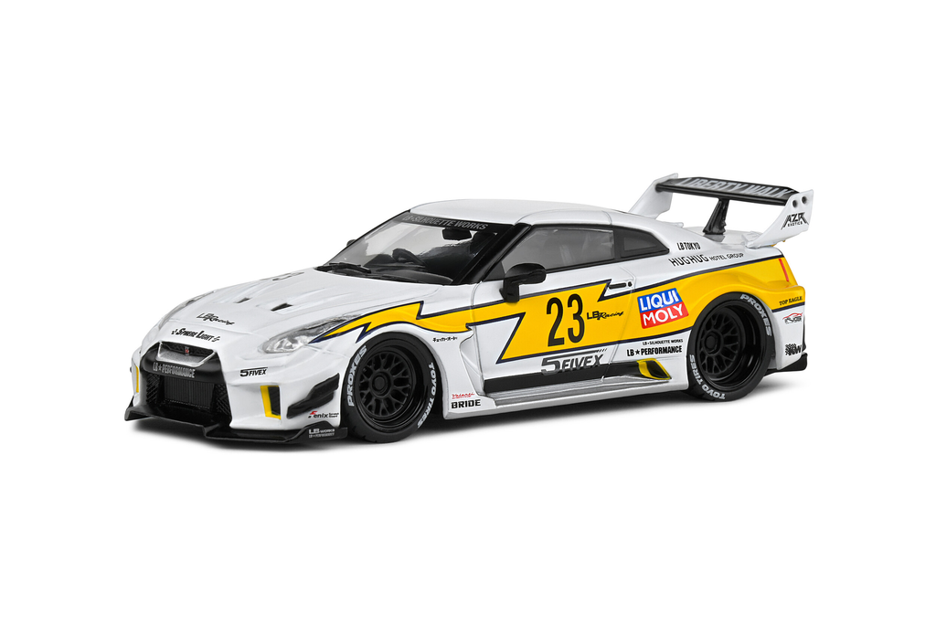 Solido : Nissan GTR 35 LB-Woks Silhouette │ Blanc - 2019