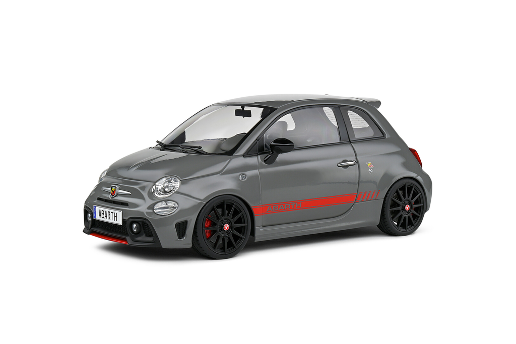 Solido : Fiat 695  Abarth XSR édition Yamaha │ Gris - 2022