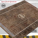 Pwork Wargames : Arid Plain Stadium │ Bloodbowl - Mouse Pad