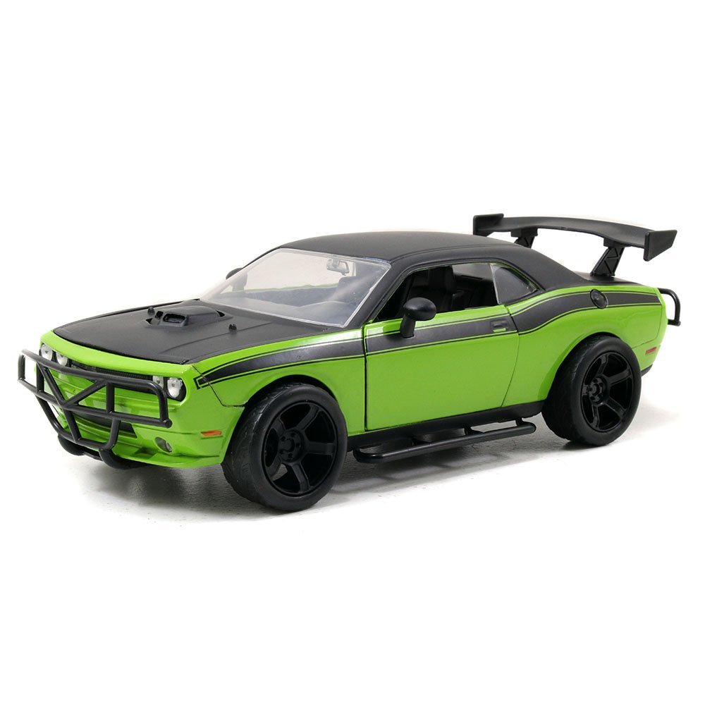 Jada : Dodge Challenger SRTB │ Fast and Furious - Verte & Noir